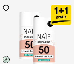 Alle Naif Zonnebrand 1+1 gratis bij de Etos