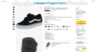Zapatillas Vans Ward V-velcro Unisex niños a solo 27,89€