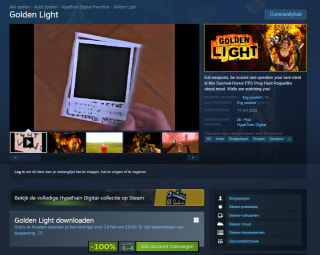 Gratis PC game Golden Light via Steam