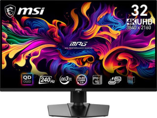 MSI MPG 321URX QD-OLED 4K 32" gaming monitor voor €899 bij Bol