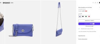 Bolso bandolera mini de fiesta Lijia por 6€