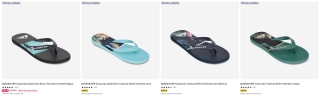 Chanclas Quiksilver varios modelos por solo 9,99€