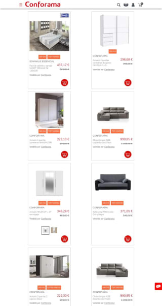 Conforama Días sin IVA.