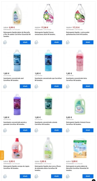 Cupones Millonarios con -3€ por cada 12€ de compra en Droguería desde Carrefour.