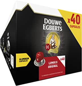Douwe Egberts Lungo Original (6) - 10 x 20 Koffiecups voor €14,90 bij Amazon