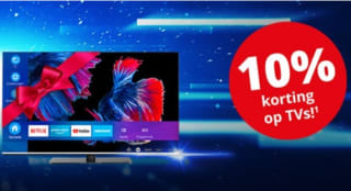 10% korting op tv's bij Medion