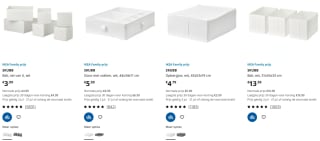 20% IKEA Family korting op alle SKUBB opbergers
