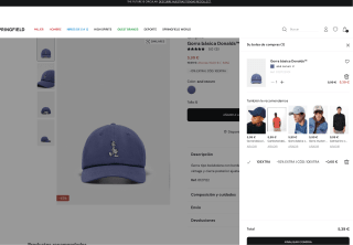 Gorra básica Donalds Hombre Springfield por solo 5,39€
