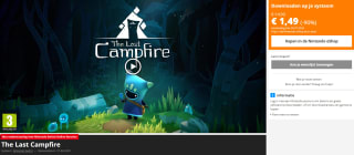 The Last Campfire Nintendo Switch game voor €1,49 in de Nintendo eShop
