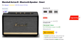 Marshall Acton II - Bluetooth Speaker voor €159 bij Bol