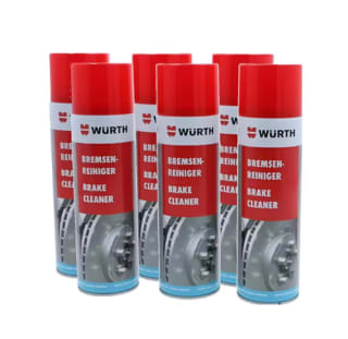 6 Unidades Limpiador de frenos en Spray Wurth 500 ml a tan solo 18,02€