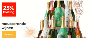 Alle mousserende wijnen 25% korting bij de Hema