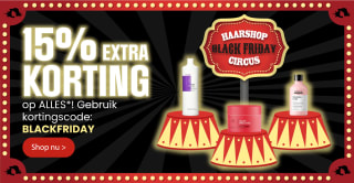 15% extra korting op alles bij Haarshop