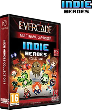 Cartucho Evercade Indie Heroes 1 por 17,19€.