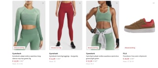 Fila & Gymshark sportkleding met wel 80% korting