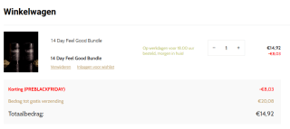 35% korting op de Pre-Black Friday Sale bij Tastea