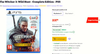 The Witcher 3: Wild Hunt – Complete Edition voor €23,99 bij Bol.com