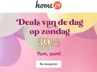 Deals van de dag met 30% korting bij Home24