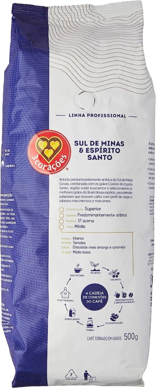 Café da 3 Corações de 500g - R$ 49,90