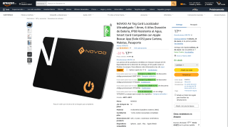 Air Tag Card Localizador Ultradelgado por 14,93€