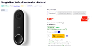 Nest Hello - Deurbelcamera Bedraad voor €131,99 bij Bol.com
