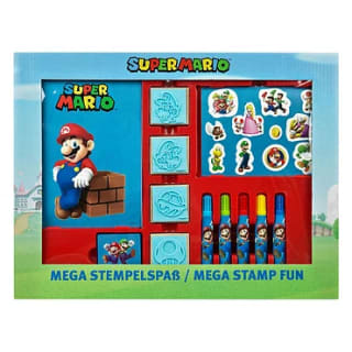 Super Mario Mega Stempelset voor €5 bij Lobbes