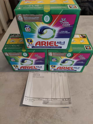 E-coupons van o.a. Always, Febreze, Ariel, Dash, Gillette, ... tot - €3 per item