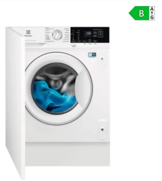 Lavadora Integrable - Electrolux EN7F4842OF, 8 Kg y 1400 RPM por 563€