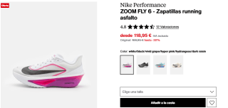 Zapatillas Running Nike Zoom Fly 6 por 118,95€