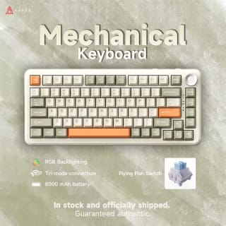 Teclado mecánico para juegos AJAZZ AK820 Pro retroiluminado RGB por 48,69€
