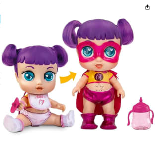 Muñeca superheroína super cute little babies sisi por 18,97€