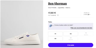 Zapatillas Casual de Hombre Ben Sherman SOUTHSIDE por 17.5€