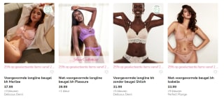 25% korting op geselecteerde stijlen bij Hunkemöller