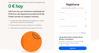 Gratis 60 días Headspace meditación