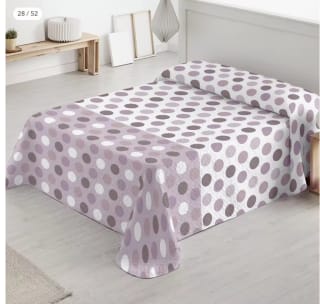 Colcha Bouti de mercury home para cama de 90 7,99€