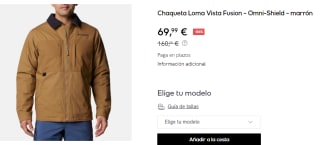 Chaqueta para Hombre Columbia Loma Vista Fusion por 69.99€
