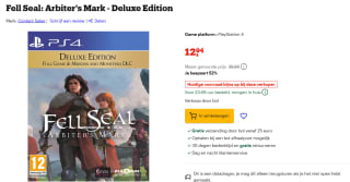 Fell Seal: Arbiter's Mark - Deluxe Edition voor €12,94 bij Bol