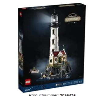 LEGO Ideas 21335 Gemotoriseerde vuurtoren voor €239 bij Proshop