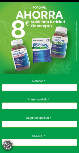Forcapil, hasta 2 reembolsos de 8€ en la gama Anticaída y Crecimiento