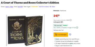 A Court of Thorns and Roses Collector's Edition voor €24,99 bij Bol