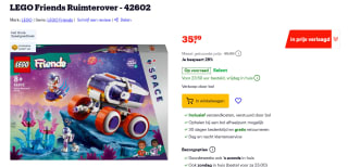 LEGO Friends Ruimterover (42602) voor €35,99 bij Bol