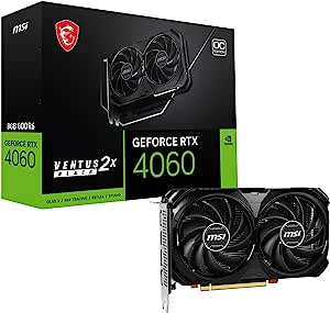 Tarjeta MSI Gaming RTX 4060 por $6,364.40 en Amazon