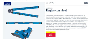 Reglas con nivel varios modelos (tiendas físicas)