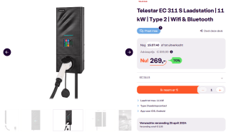 Telestar EC 311 S Laadstation voor €269 via iBOOD