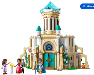 Lego Disney Kasteel van koning Magnifico (43224) voor €56,99 bij Lego