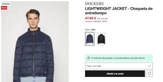 Chaqueta Dockers Lightweight por 40,75€