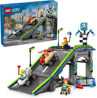LEGO City Snelle schans voor raceauto's zeepkistenset - 60460 voor €23,59 bij Amazon