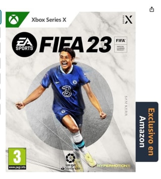 Exclusivo de Amazon juego Fifa 23 Sam Kerr Xbox Series X por 11,34€