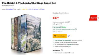 The Hobbit & The Lord of the Rings Boxed Set: Illustrated edition voor €64,38 bij Bol
