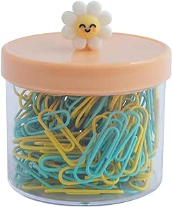 Bote de clips de papel Margarita Mr. Wonderful por 3,25€